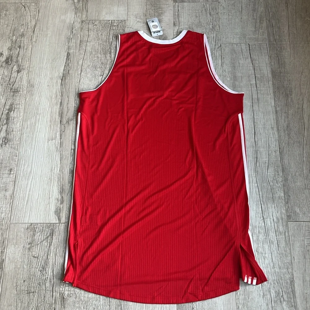 Maine Red Claws Authentic On-Court Team‎ Issued Pro Cut Red Jersey Men's 5XL